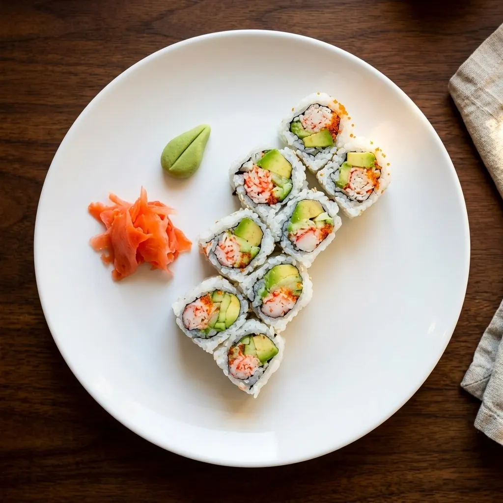 California Roll from Watta Sushi, delivered to Exchange District in Winnipeg