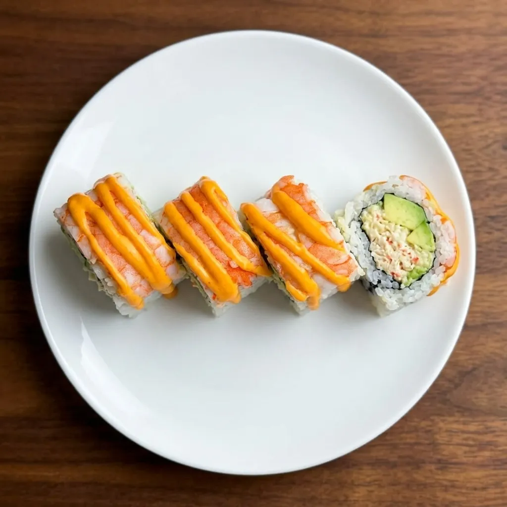 Golden Tiger Roll at Watta Sushi in Winnipeg, MB